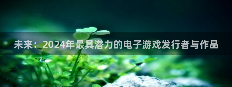 新宝GG官网注册登录：未来：2024年最具潜力的电子游戏发行者与作品